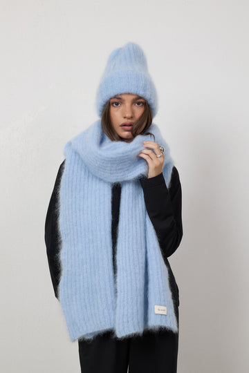 Czapka Nala Mohair Sky Blue