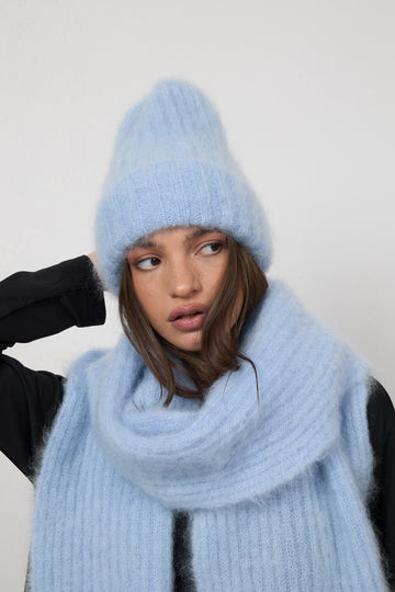 Czapka Nala Mohair Sky Blue