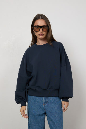 Bluza Zivra Navy Petite