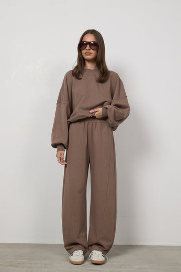 Spodnie Ronis Taupe Petite