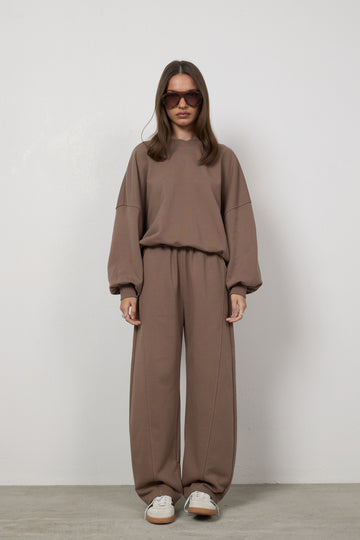 Spodnie Ronis Taupe Petite