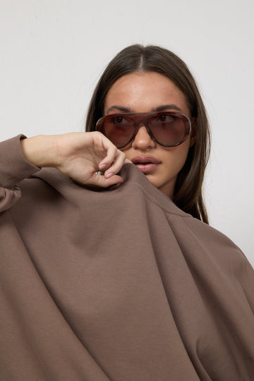 Bluza Zivra Taupe Petite
