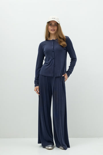 Spodnie Nomee Navy Petite