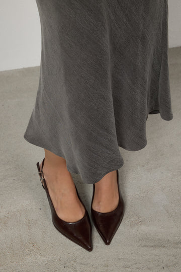 Spódnica Brina Dark Grey Petite