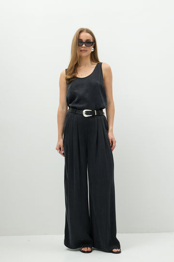 Top Belisa Black Petite